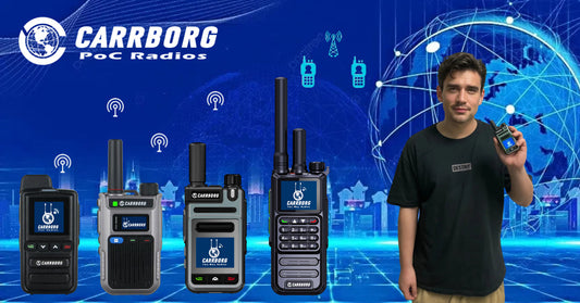 Carrborg V1: The Best 4G PTT Walkie Talkie for Nationwide Communication in the USA