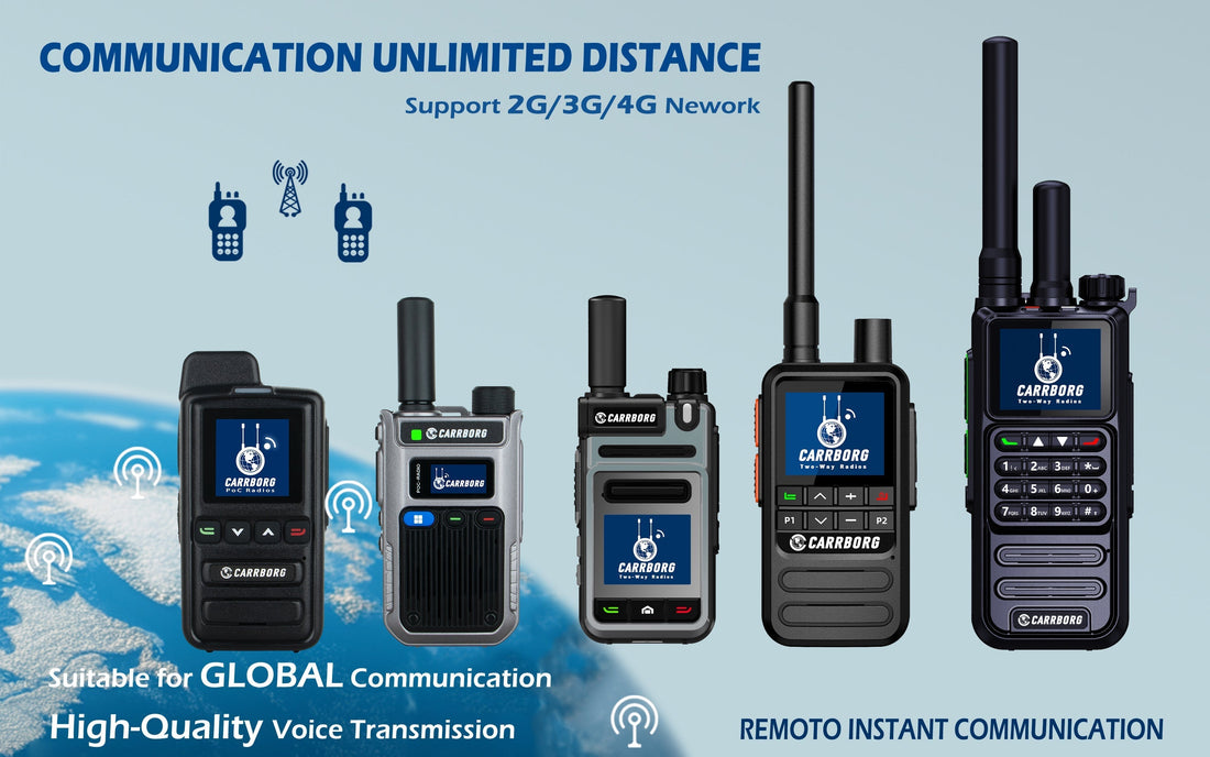 Revolutionize Team Communication: 4G LTE Push-to-Talk Radios with Unlimited Range & Secure Groups