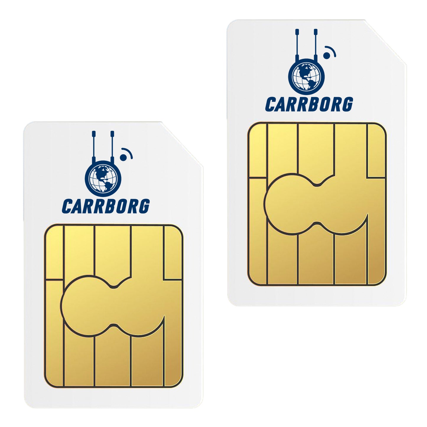 CARRBORG Walkie-Talkie SIM Card Renewal 1-Year Subscription Fee Rechargeable (USA)