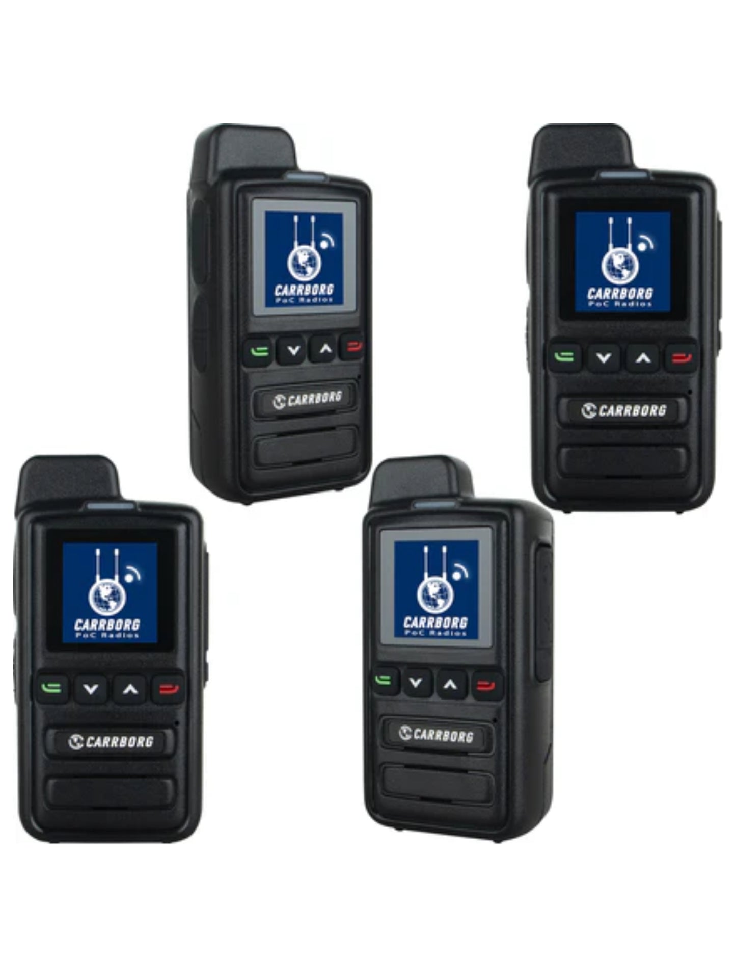 CARRBORG X13 4G Long Range Walkie Talkie | PTT Two-Way Radio | Nationwide & Global Coverage with SIM Card