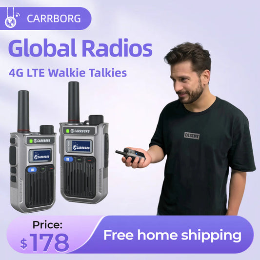 American users’ reviews of CARRBORG A63 walkie talkie