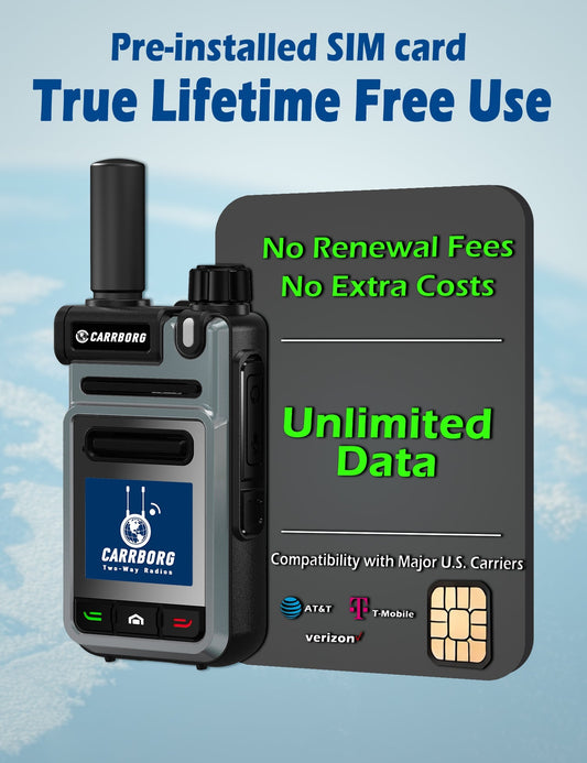 Choosing the right walkie-talkie is crucial:Why a 4g+UHF is a better buy