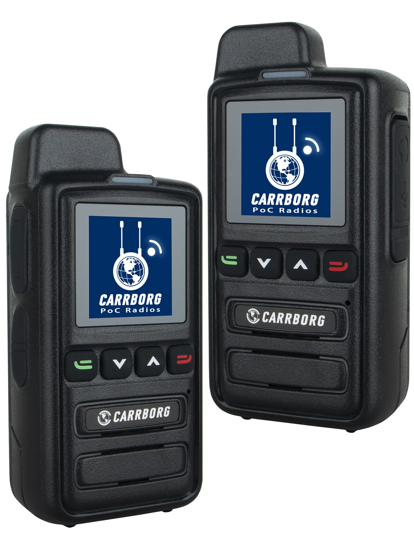 CARRBORG X13 Global 4G Walkie Talkie with SIM Cards（2 Pack）