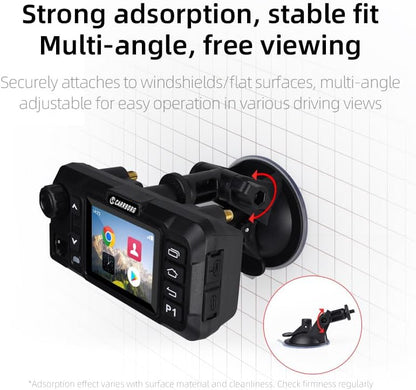 CARRBORG Lifetime Free Mobile PoC Radio Unlimited Range, Professional Fixed-Mount Push-to-Talk Over Cellular 4G LTE Walkie Talkies Long Range for in-Vehicle Nationwide PTT Communication