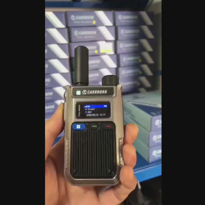 CARRBORG A63 4G Nationwide Unlimited Range Walkie Talkie